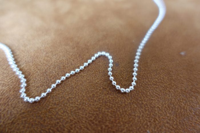 Orbis - spheres polished fair trade 925 silver necklace/chain
