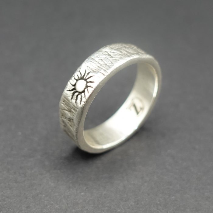 Ra - sungod fair trade 925 silver ring