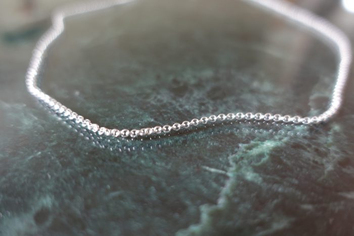 Samsara - Round rings polished fair trade 925 silver necklace