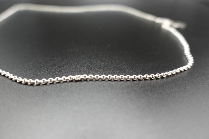 Samsara - Round rings polished fair trade 925 silver necklace