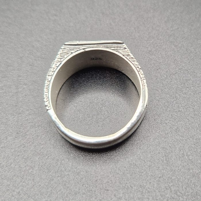 Aegir - Fair Trade 925 Silver Signet Ring