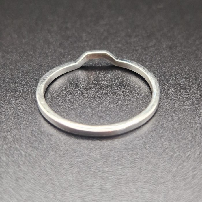 Auxilium fair trade basic stackable 925 silver ring