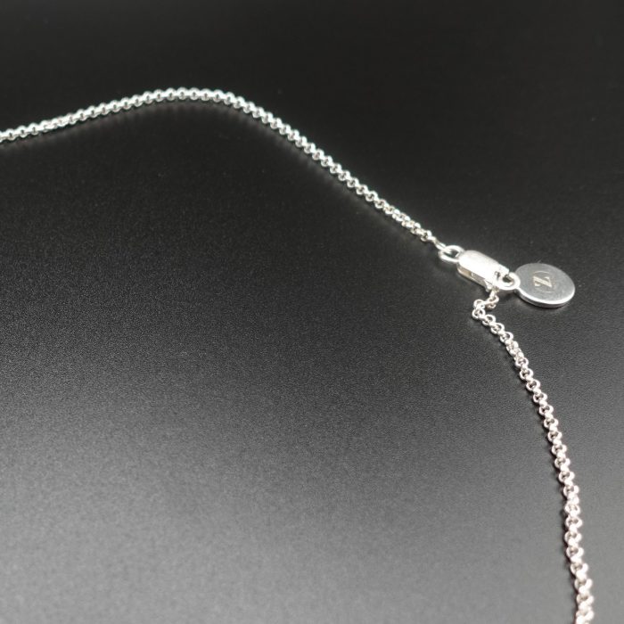 Samsara - Classic Silver Link Necklace - Image 2